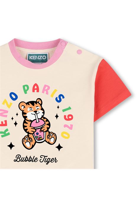 T-shirt con stampa KENZO KIDS | K61815208